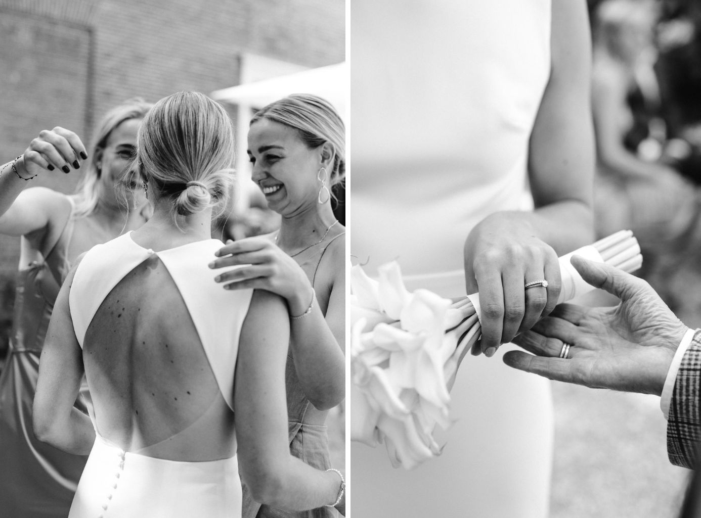 celebrations at wedding Amsterdam