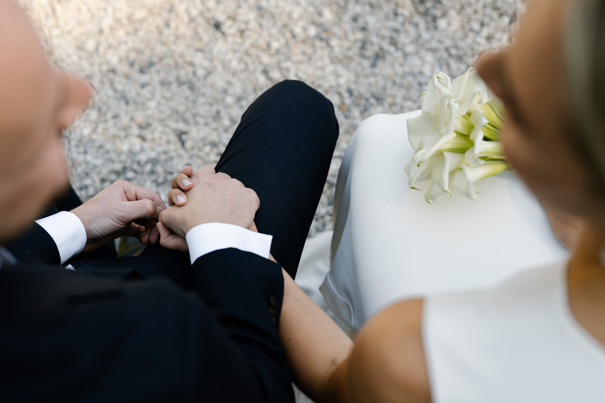 bride and groom at Huize Frankendael