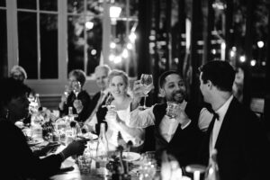 Wedding dinner at Kiosque des Bastions Geneva